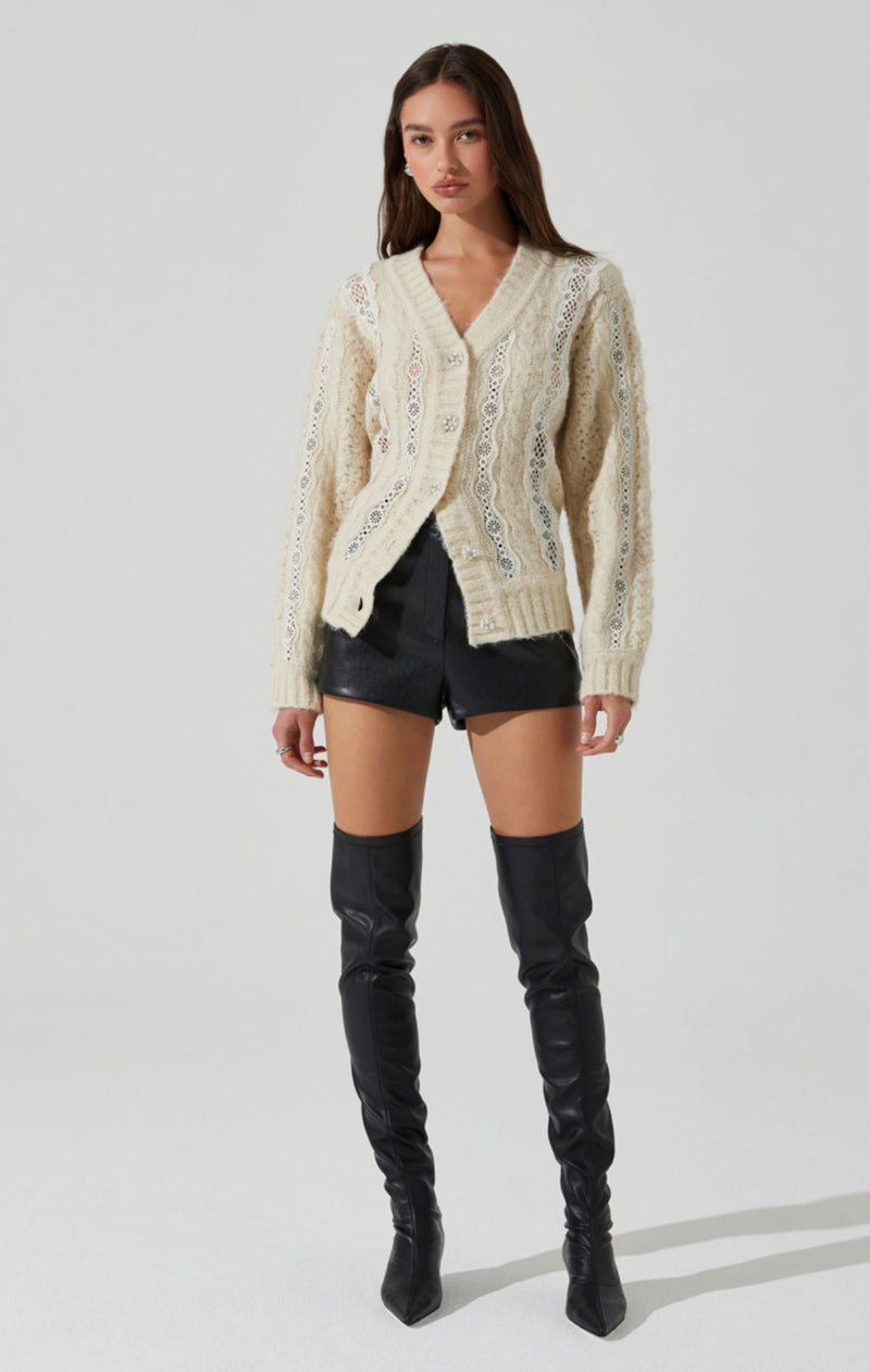 Nesmarie Cardigan-Sweaters-Uniquities