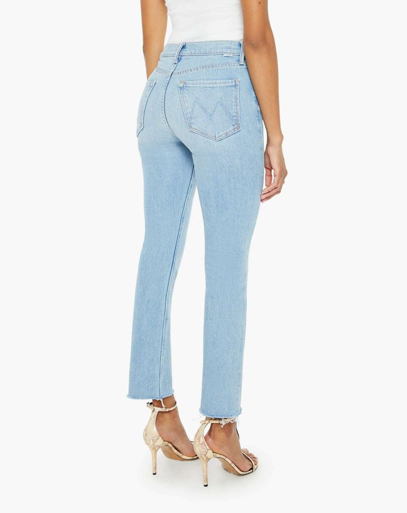 The Pixie Dazzler Ankle Fray Jeans-Denim-Uniquities