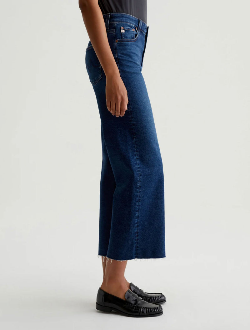 Saige Wide Leg Crop Jeans-Denim-Uniquities