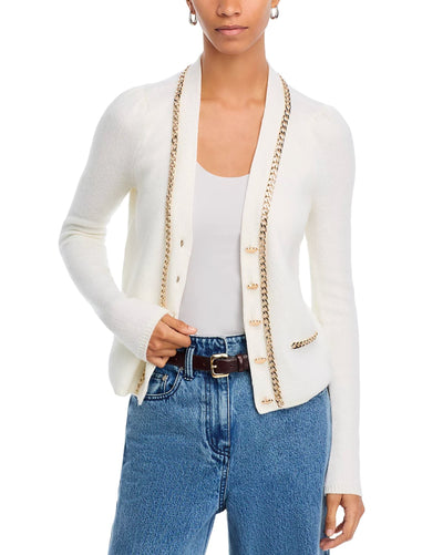 Amor Chain Cardigan-Sweaters-Uniquities