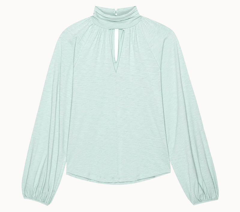 Rosalie Keyhole Blouse-Tops/Blouses-Uniquities