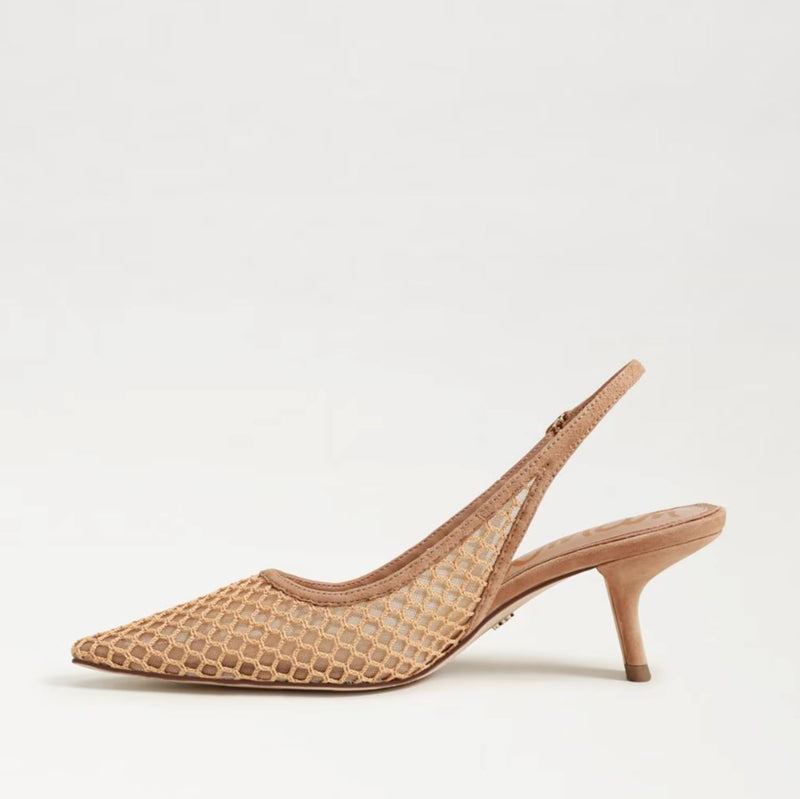 Bianka Sling Back Mesh Heel-Shoes-Uniquities