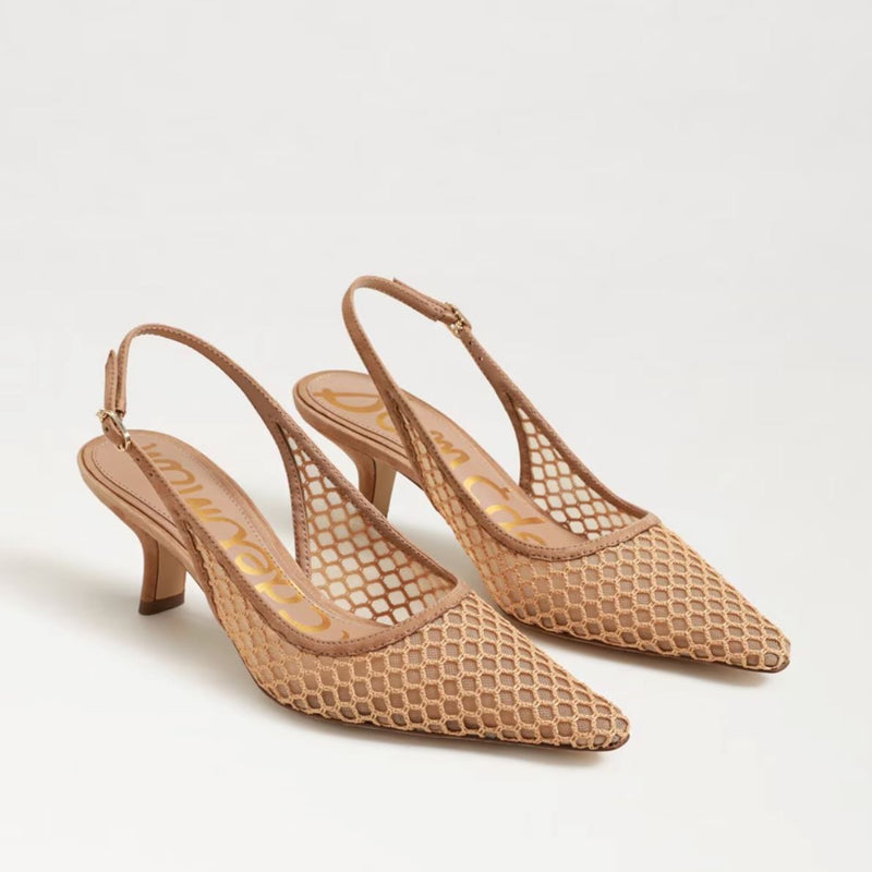 Bianka Sling Back Mesh Heel-Shoes-Uniquities