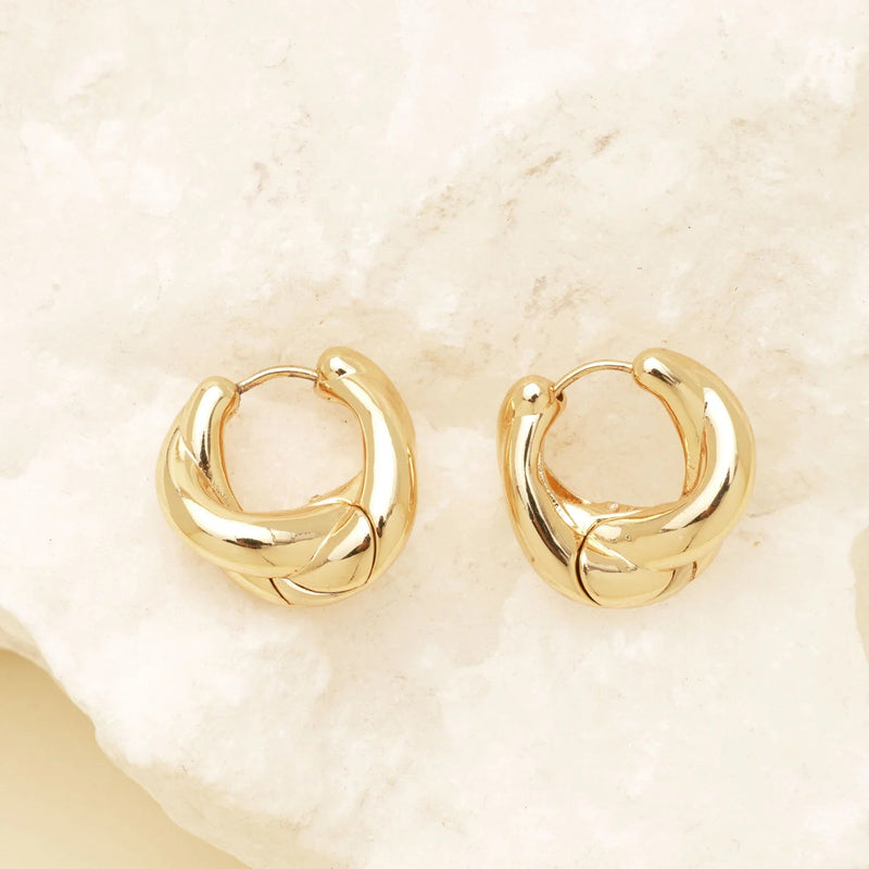 Petite Bleecker Hoops-Jewelry-Uniquities