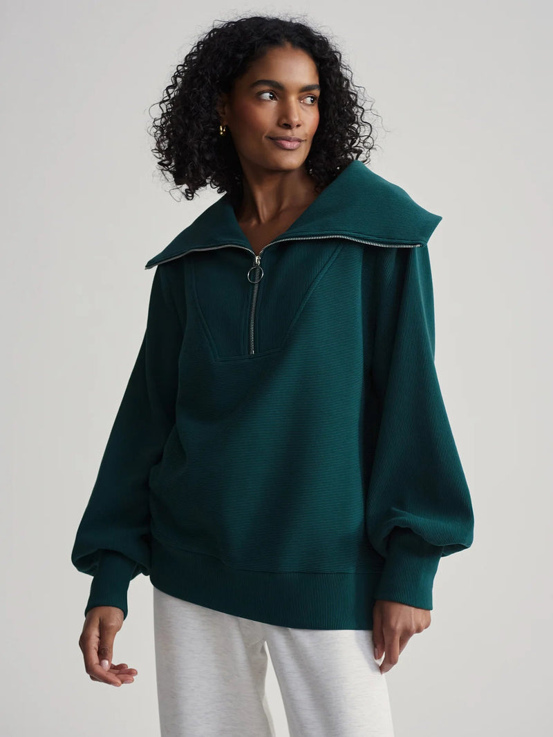 Vine Half Zip-Sweaters-Uniquities