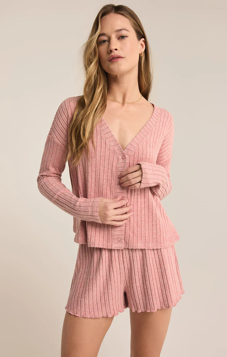 Mara Long Sleeve Cardigan Top-Lounge-Uniquities