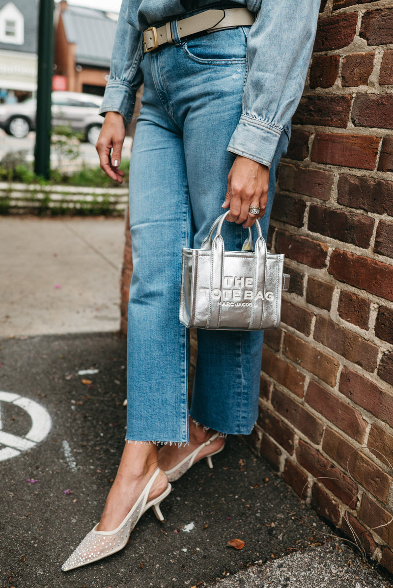 The Mini Metallic Tote Bag-Accessories-Uniquities