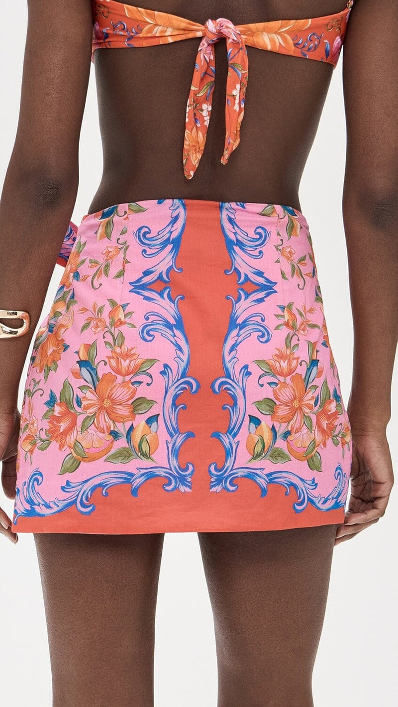 Sicily Mini Skirt Bottoms FARM Rio 