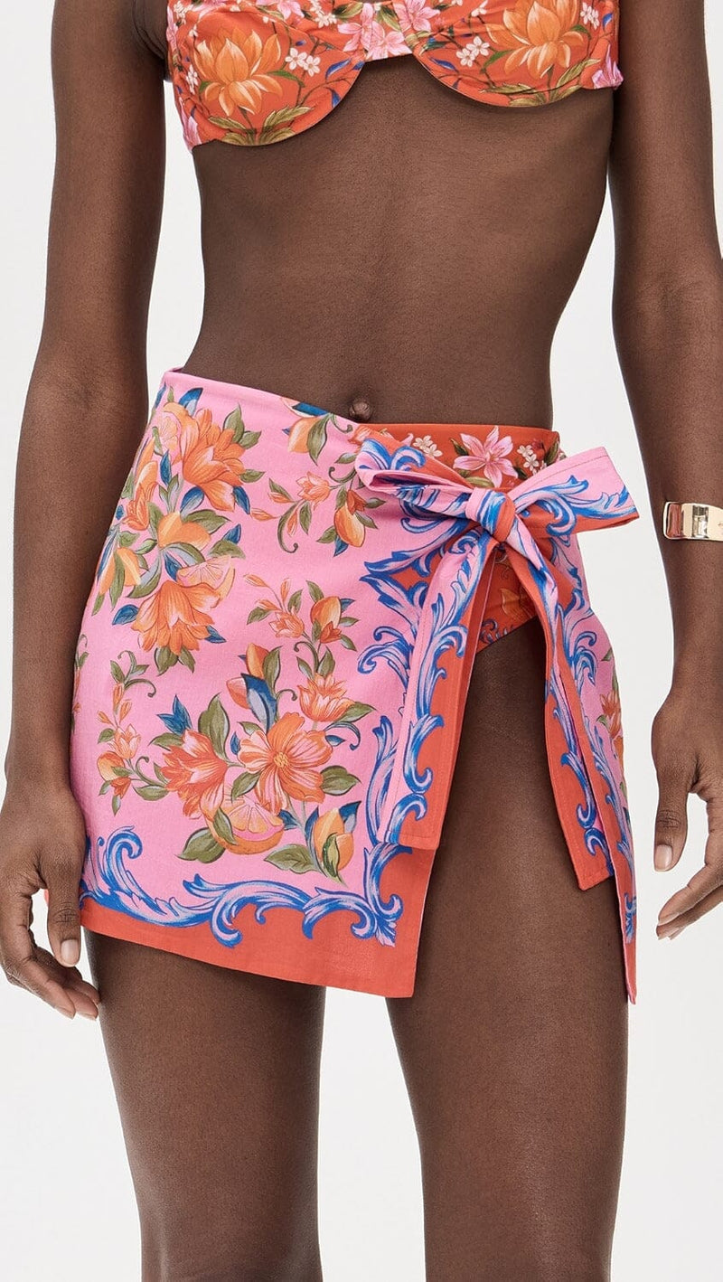 Sicily Mini Skirt Bottoms FARM Rio 