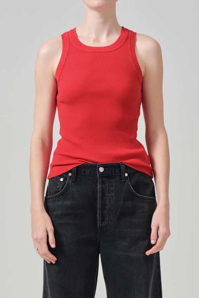 Isabel Rib Tank-Tee Shirts-Uniquities