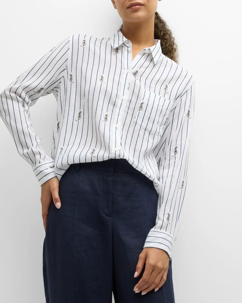 Charli Button Down-Tops/Blouses-Uniquities