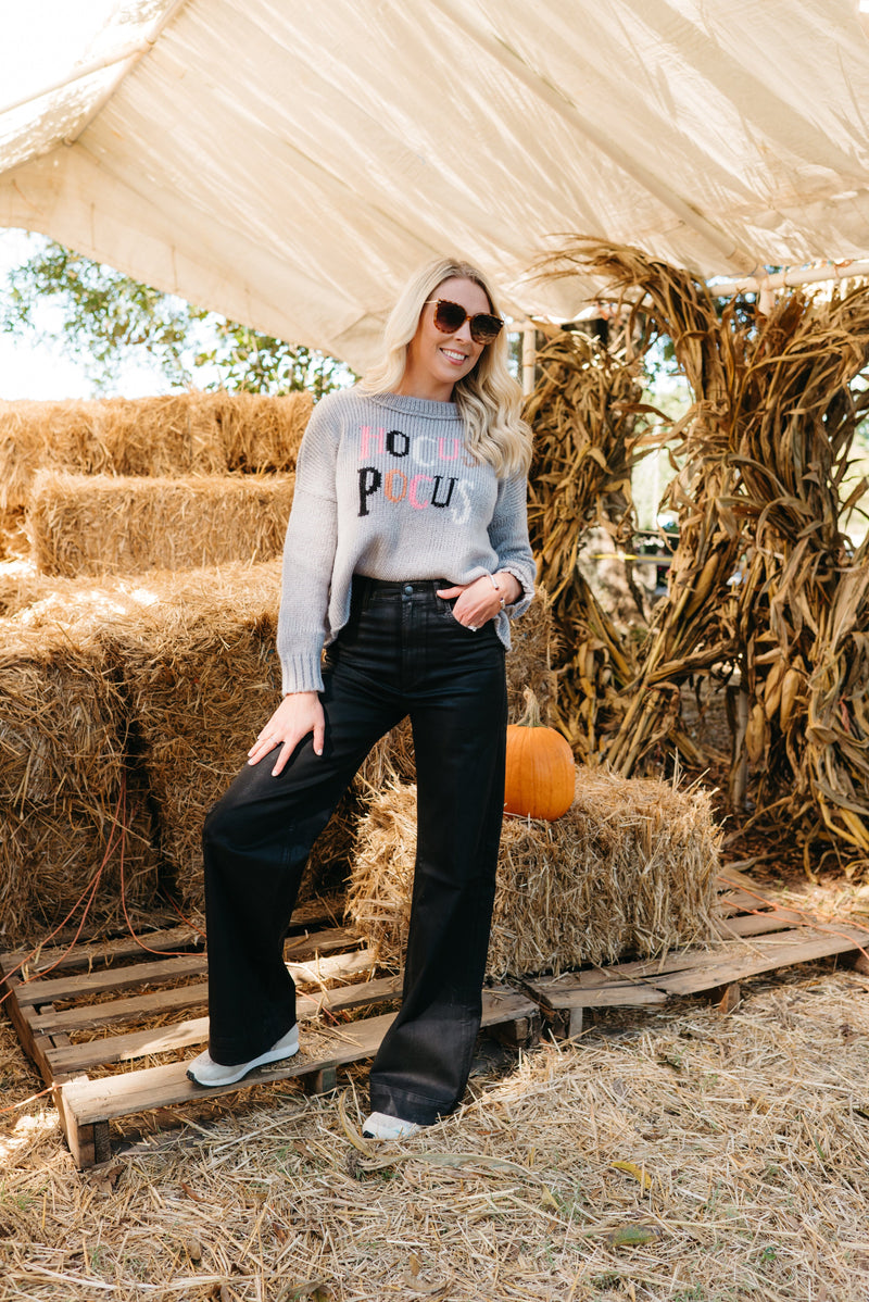 Hocus Pocus Crop Sweater-Sweaters-Uniquities