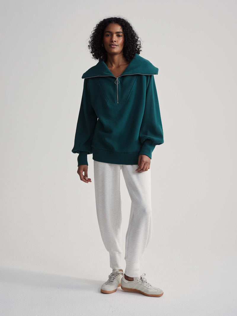 Vine Half Zip-Sweaters-Uniquities