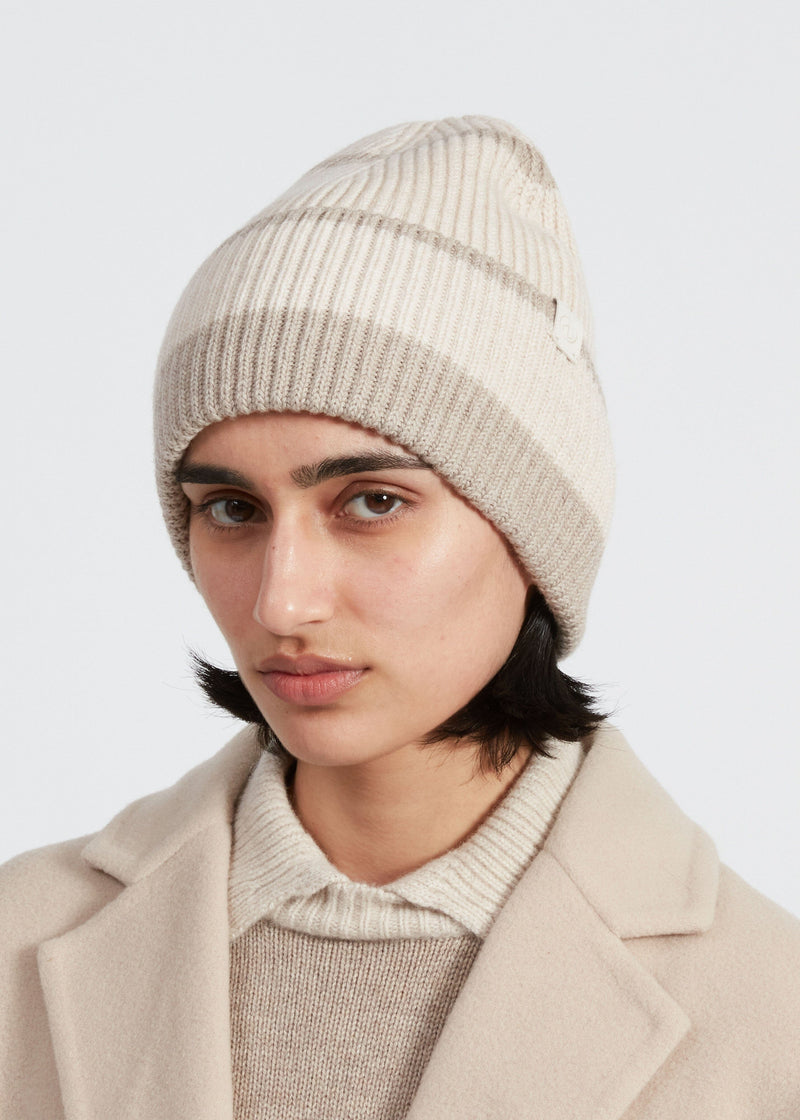 Blake Stripe Beanie-Accessories-Uniquities